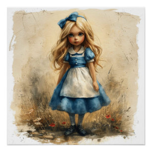 Poster L'Odyssée Tourbillonnante d'Alice : Folie de Wonde