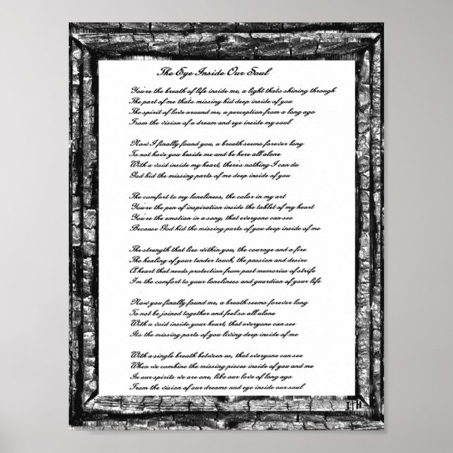 Poster L'œil à l'intérieur de notre âme (Devant)