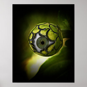 Poster L'Oeil Vous Verra Dans Le Jardin, Ce Soir !