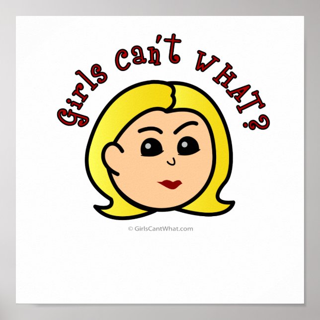 Poster Logo - Blonde (Devant)