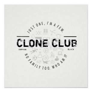 Poster Logo Clone Club
