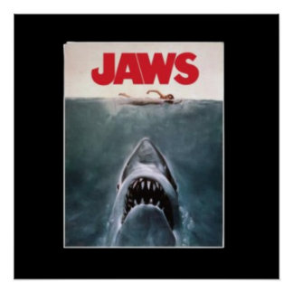 Poster Logo de l'affiche vidéo de Jaws sur les femmes