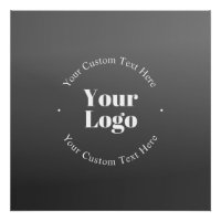 Logo d'entreprise ou design & texte modifiable