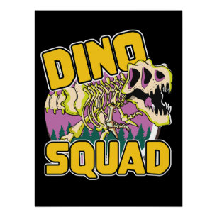 Poster Logo Dino Squad