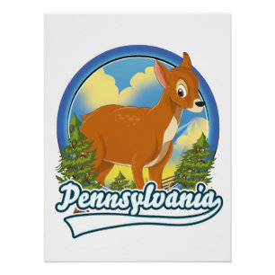 Poster Logo Pennsylvania Travel