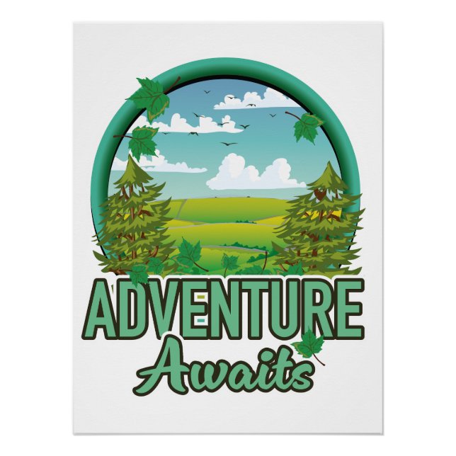 Poster Logo Scotland Travel (Devant)