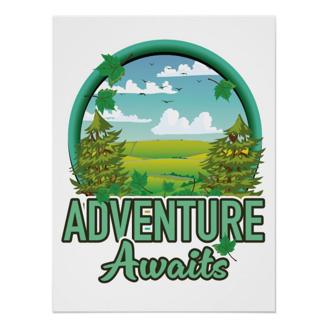 Poster Logo Scotland Travel (Devant)