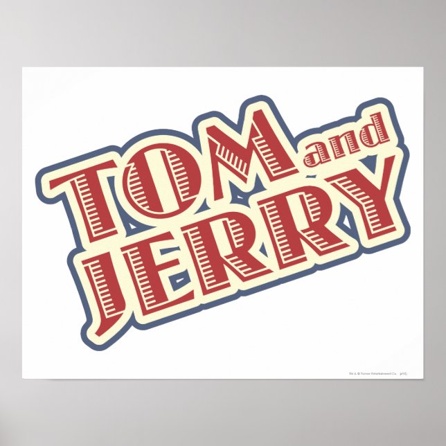 Poster Logo Tom et Jerry (Devant)