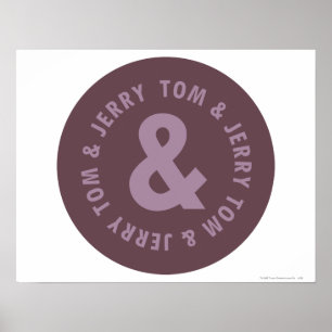 Poster Logo Tom et Jerry Round 9