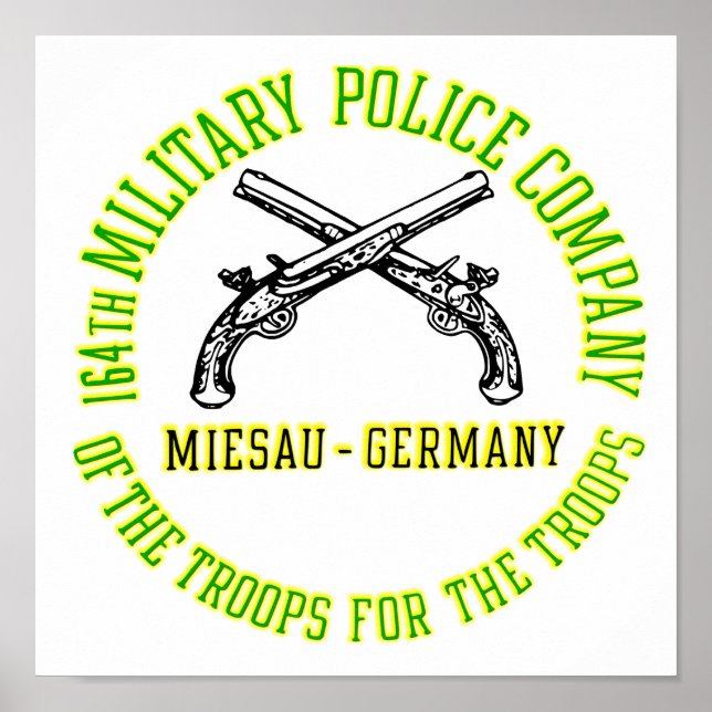 Poster logo vintage de la chemise PT (Devant)