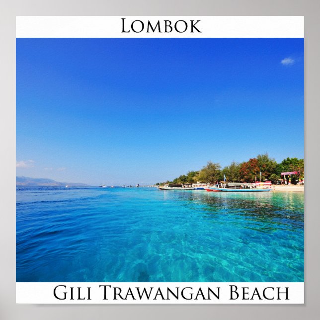 Poster Lombok (Devant)