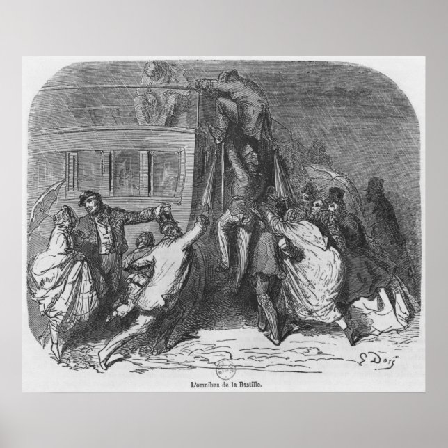 Poster L'omnibus Bastille (Devant)