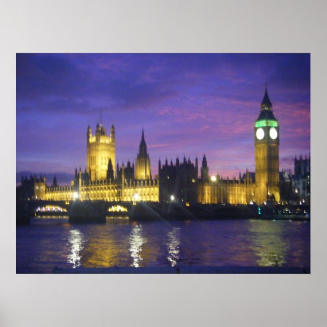 Poster Londres (Devant)