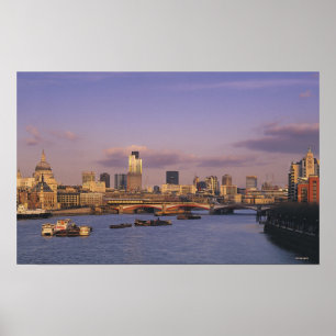 Poster Londres Skyline