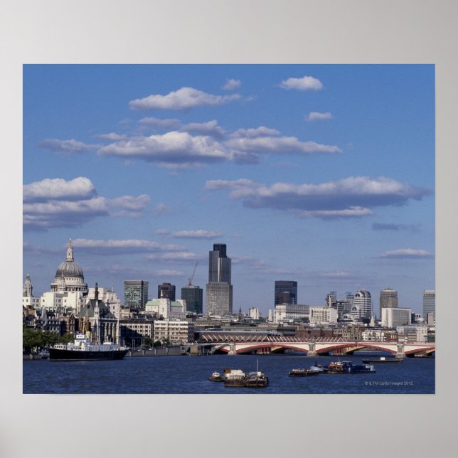 Poster Londres Skyline (Devant)