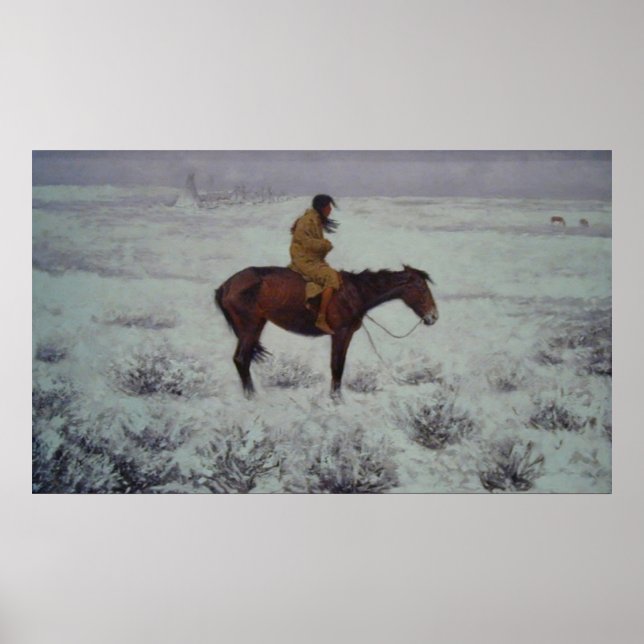 Poster Lone Cold Brave (Devant)