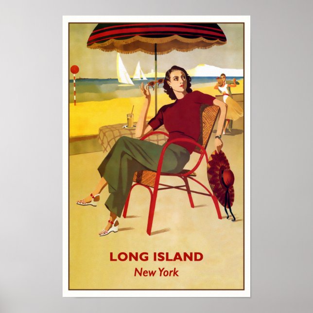 Poster - Long Island New York (Devant)