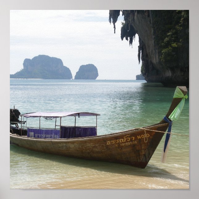 Poster Longboat Thaïlande (Devant)