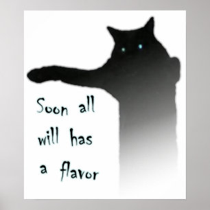 Poster Longcat Tacgnol All a Flavor