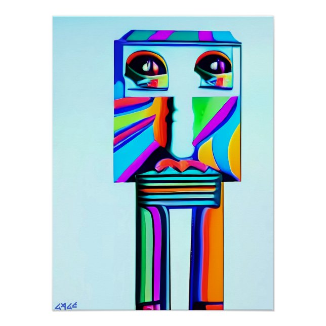 Poster Longs de Vieux Âmes Art (Devant)