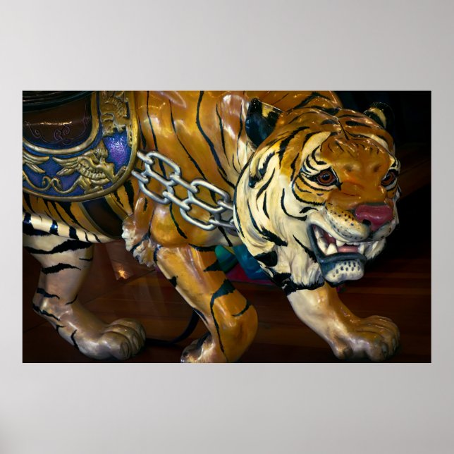 POSTER LOOFF CAROUSEL TIGER 1909 (Devant)