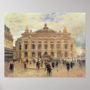 Poster L'Opéra, Paris