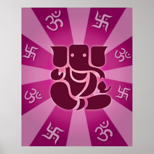 Poster Lord Ganesha (Devant)