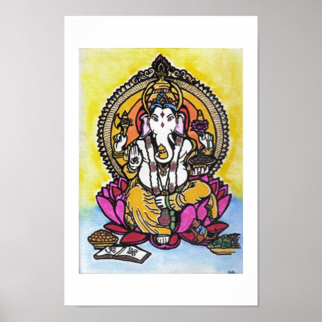 Poster Lord Ganesha (Devant)