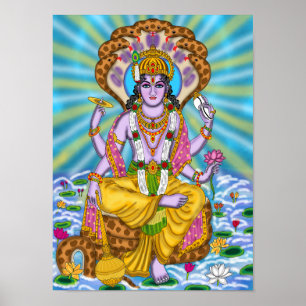 Poster Lord Vishnu