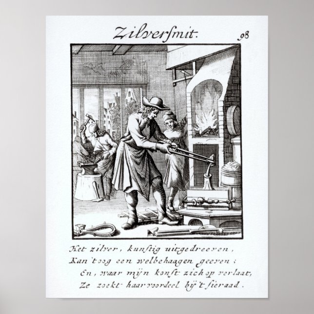 Poster L'orfèvre, 1718 (Devant)