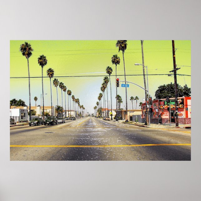 Poster Los Angeles Californie (Devant)
