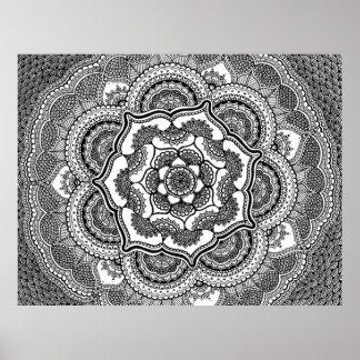 Poster Lotus du printemps