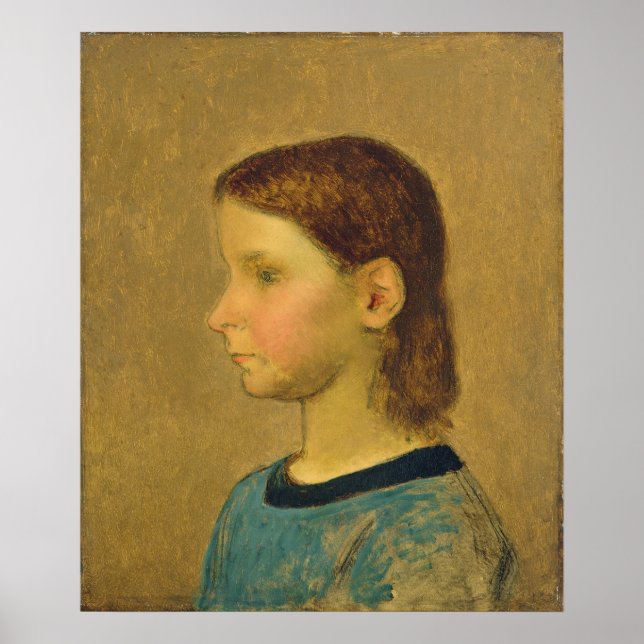 Poster Louise Millet, c.1863 (Devant)