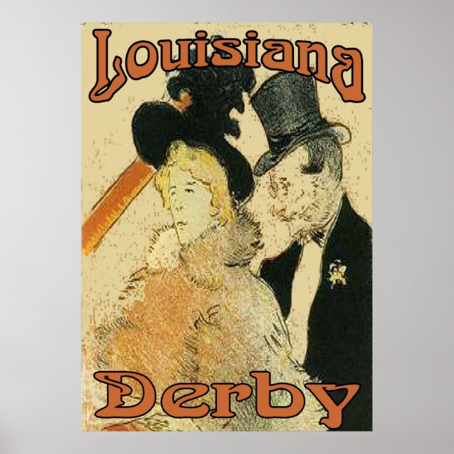 Poster Louisiana Derby (Devant)
