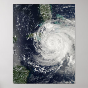 Poster L'ouragan Ike sur Cuba, la Jamaïque et le Baham