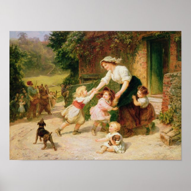 Poster L'ours dansant (Devant)