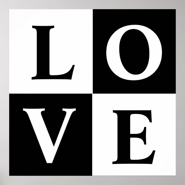 Poster LOVE (Devant)