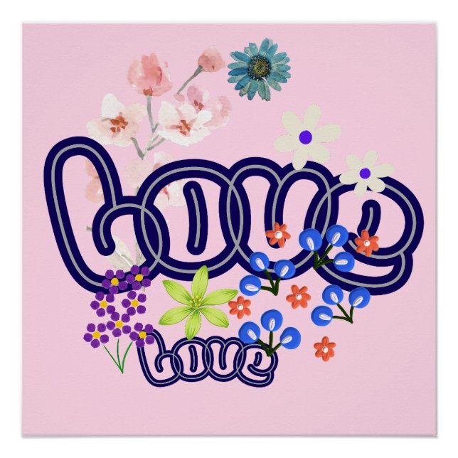 Poster love (Devant)