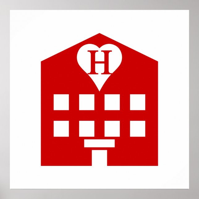 Poster Love Hotel Japanese Emoji (Devant)