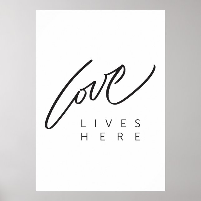 poster LOVE LIVES ICI (Devant)