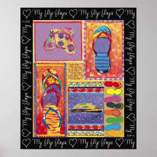 Poster Love-My-Flip-Flops