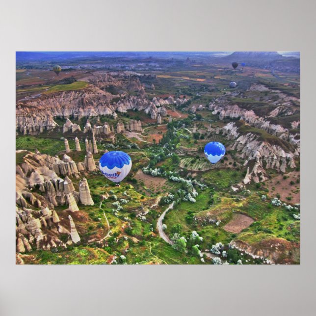 Poster Love Valley Canyon en Cappadoce (Devant)
