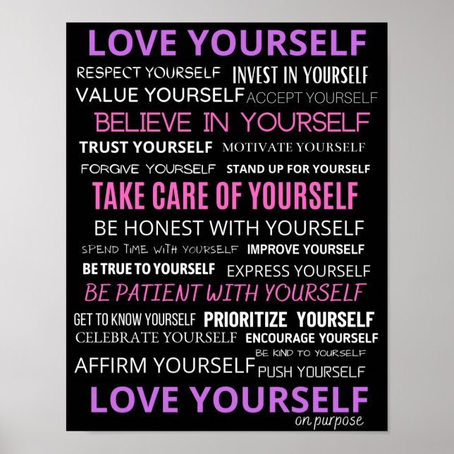 Poster Love You-self (Devant)