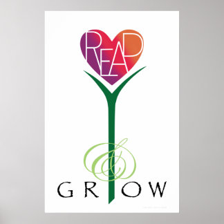 Poster Lover's Heart® Lire & Grow