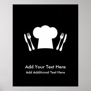 Poster Loves to Cook Kitchen or Restaurant