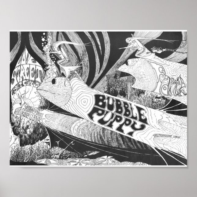 Poster LoveStreetLightCircusflyer Feb7&8'69 (Devant)