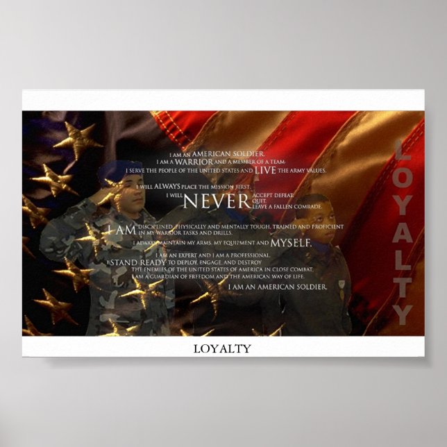 Poster Loyalty (Devant)