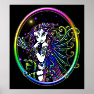 Poster "Lucidia" Crystal Rainbow Fairy