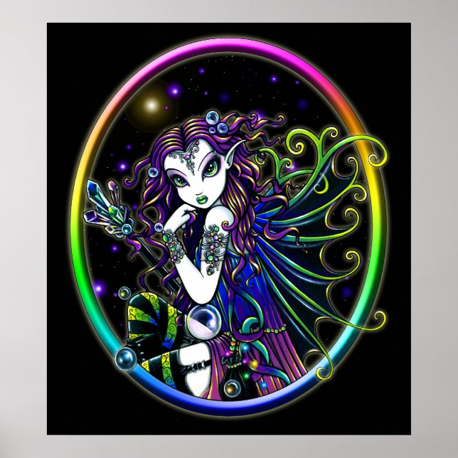 Poster "Lucidia" Crystal Rainbow Fairy (Devant)
