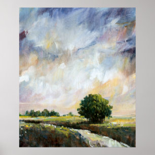 Poster Lueur ambre II